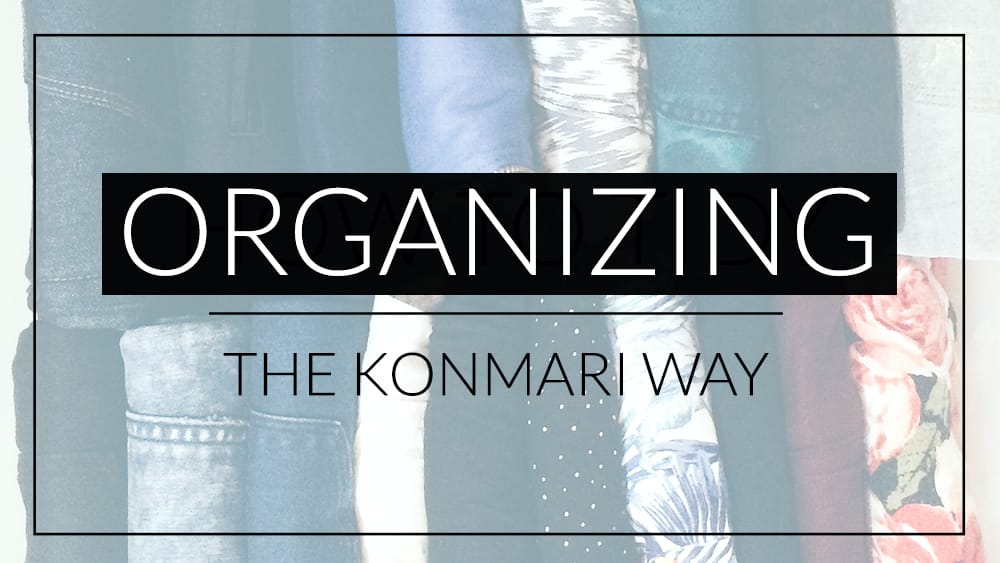 Organizing Closet KonMari