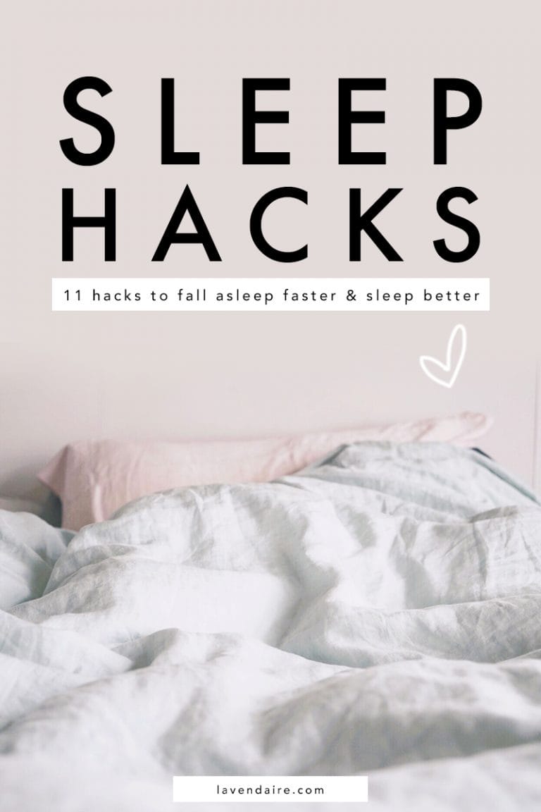 11 Sleep Hacks For Better Sleep Lavendaire