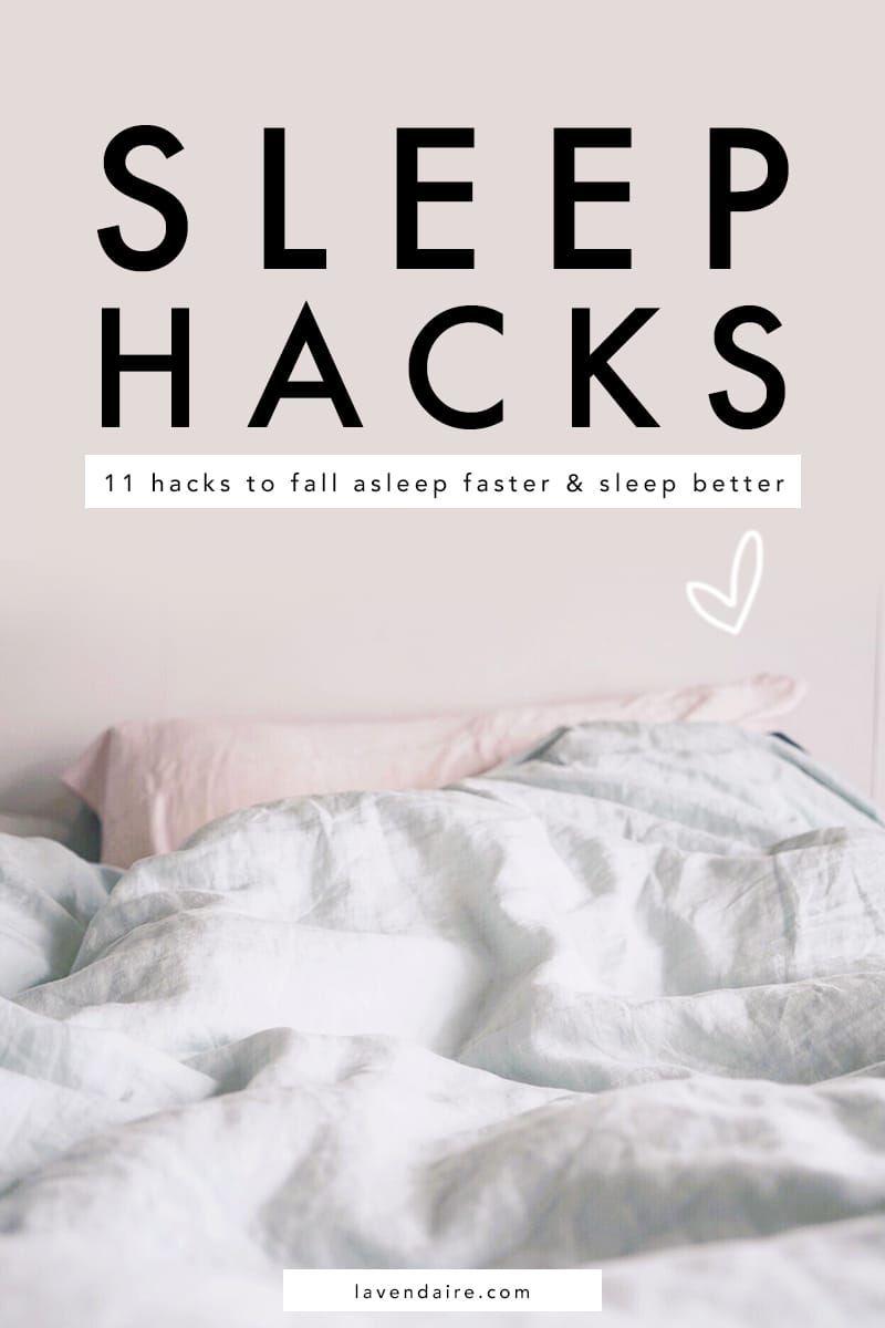 11 Sleep Hacks for Better Sleep Lavendaire