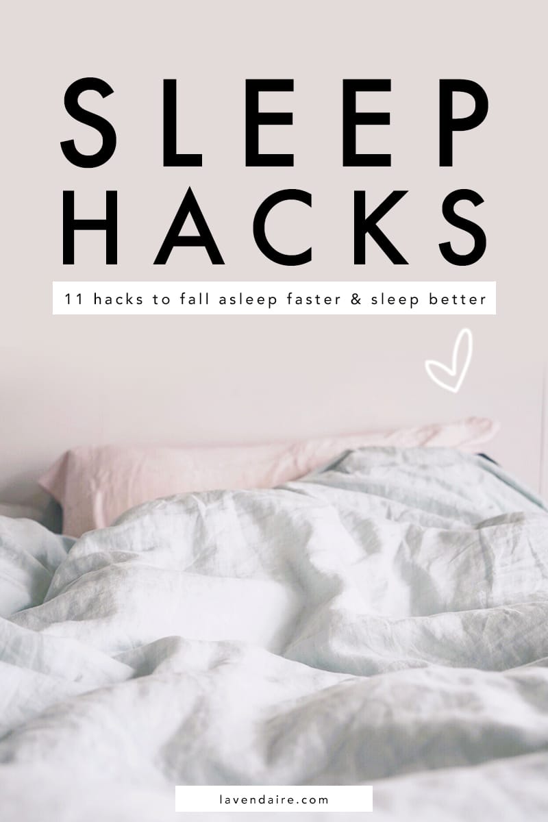 sleep hacks | life hacks for sleep | how to fall asleep fast | sleep better | improve sleep | sleep cocktail | sleep tips